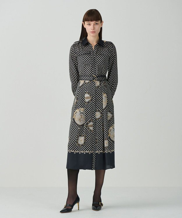 プリントミリタリードレス / GRACE CONTINENTAL | ファッション通販