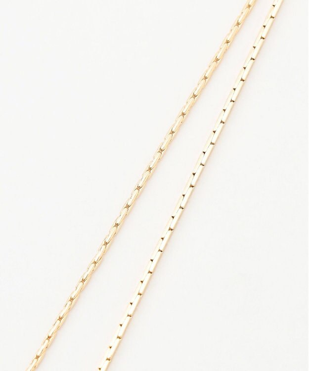 23区 クリッカーコインＷチェーンネックレス ゴールド系