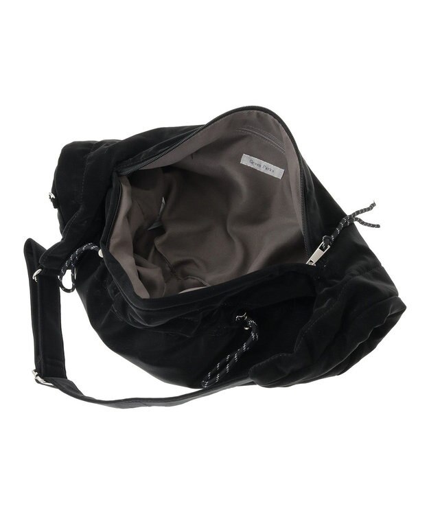 Green Parks ドロストワンショルダーバッグ Black