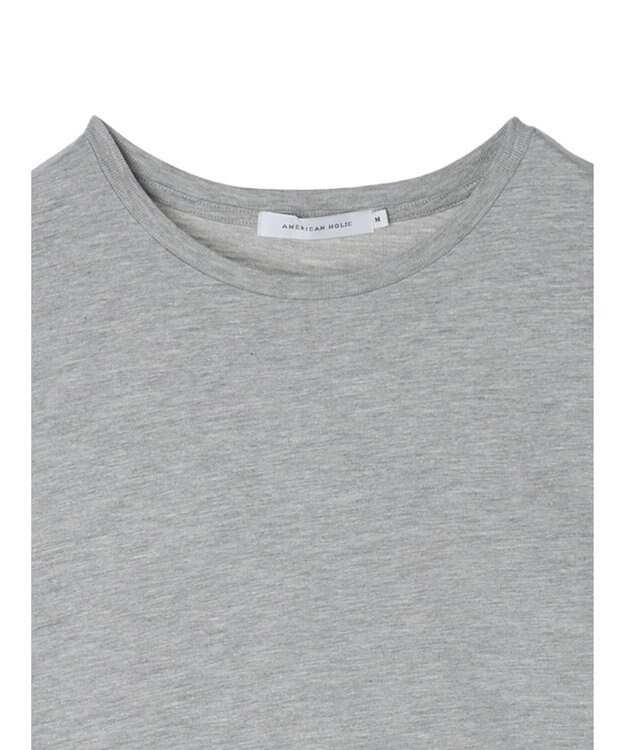 AMERICAN HOLIC サイドスリットカットワンピース2 Light Gray Mixture