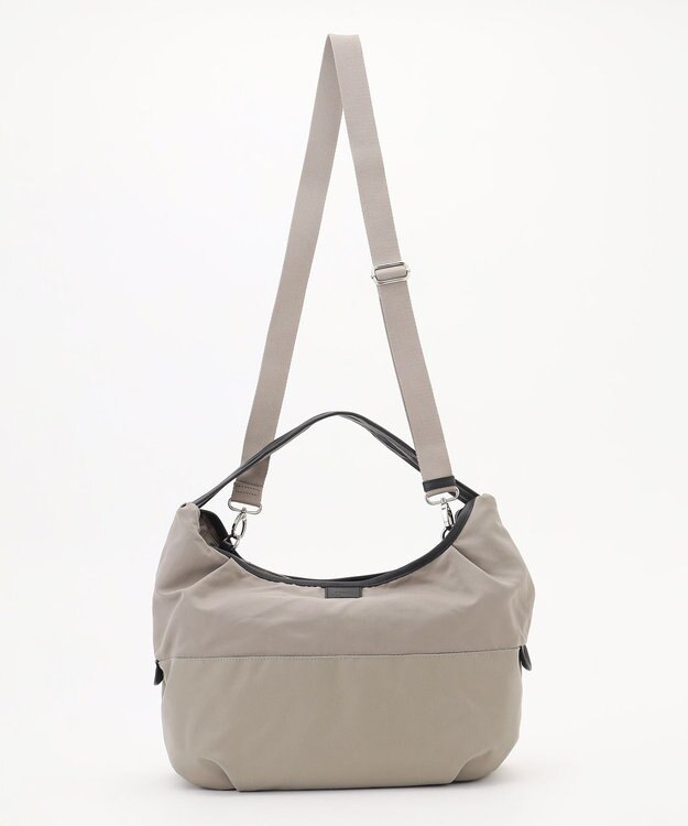 Y'SACCS シワナイロン2WAYトートバッグ Mサイズ グレー