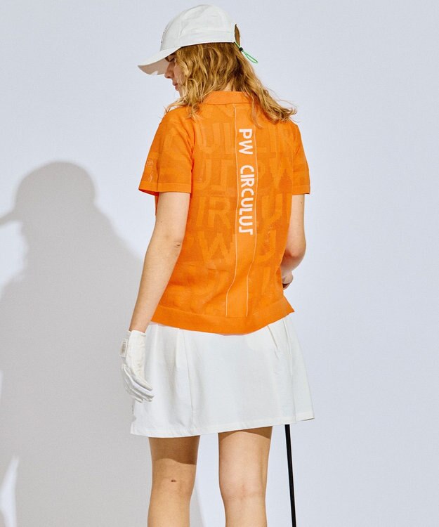 PW CIRCULUS 【WOMEN】カーゴ プリーツスカート ゴルフウェア レディース ホワイト系