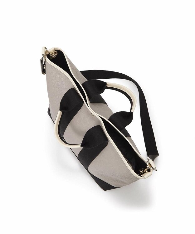 TOPKAPI 【Breath TOPKAPI】SCOTCH GRAIN スコッチグレイン ショルダー付き A4 トート バッグ グレージュ