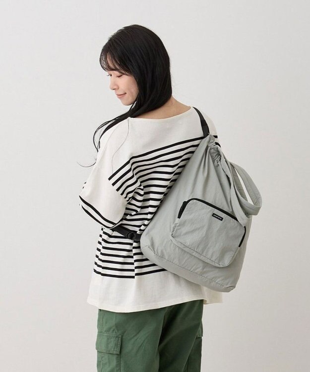 ROOTOTE 1315【撥水-コンパクト】SN.セオルーデルタ.パッカブル-B 02：グレー