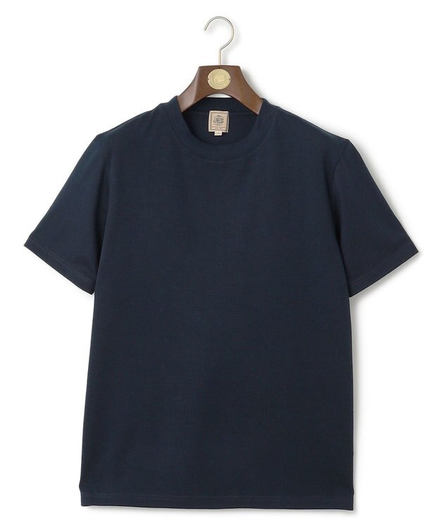 J.PRESS MEN 【WEB・一部店舗限定】ヴァーティカルケーブルTシャツ ネイビー系