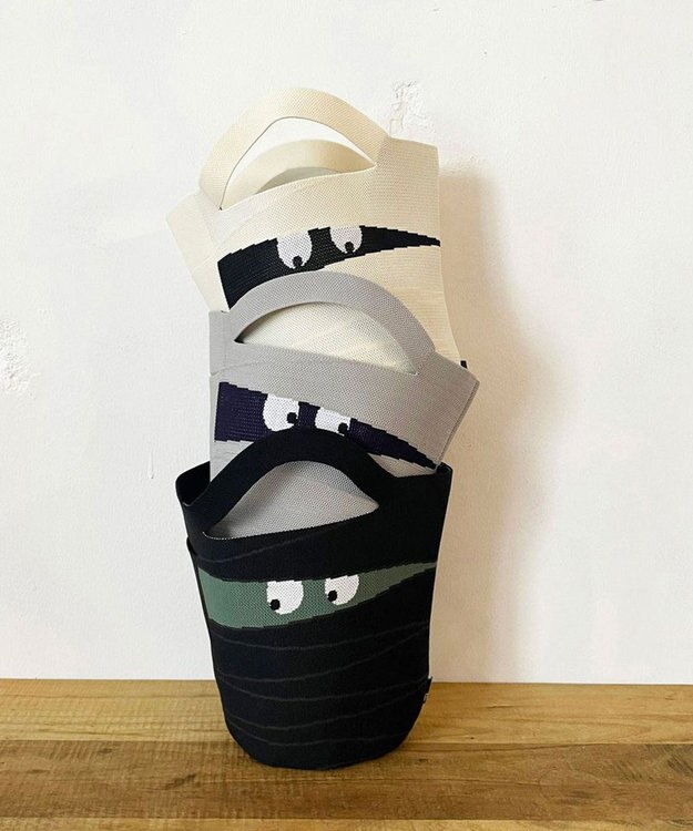 ROOTOTE 1296【インテリアになるトート】EU.デリ.グルグルミイラ-A 02：ブラック