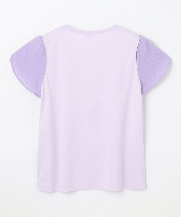 組曲 KIDS 【150-160㎝】スズランプリント Tシャツ ラベンダー