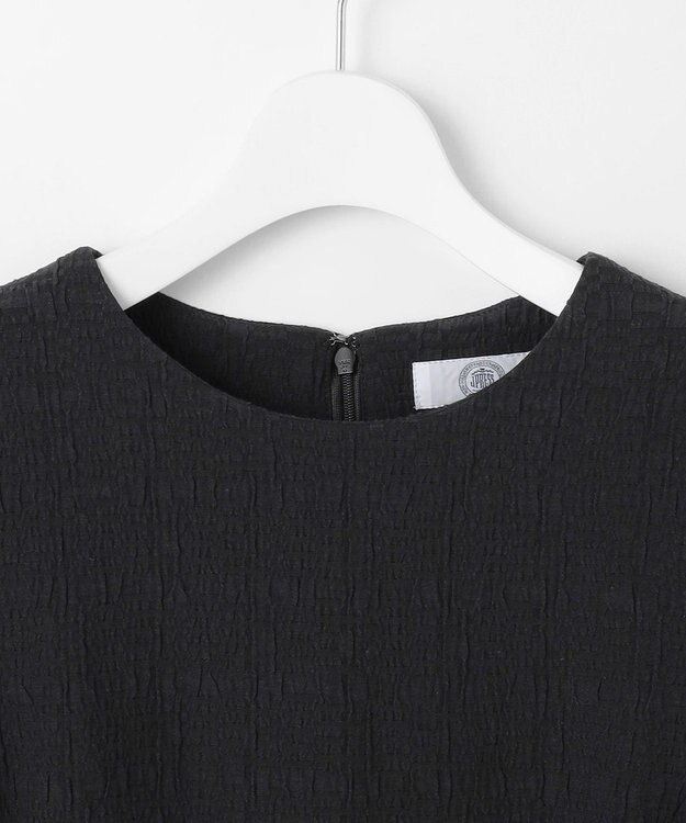 J.PRESS LADIES S SIMMOD ジャカード ワンピース ダークネイビー(チェック柄)系5