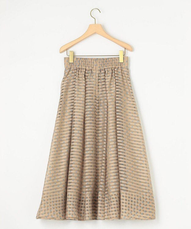 組曲 S 【セットアップ対応可】モノグラムプリントフレアスカート ベージュ系5