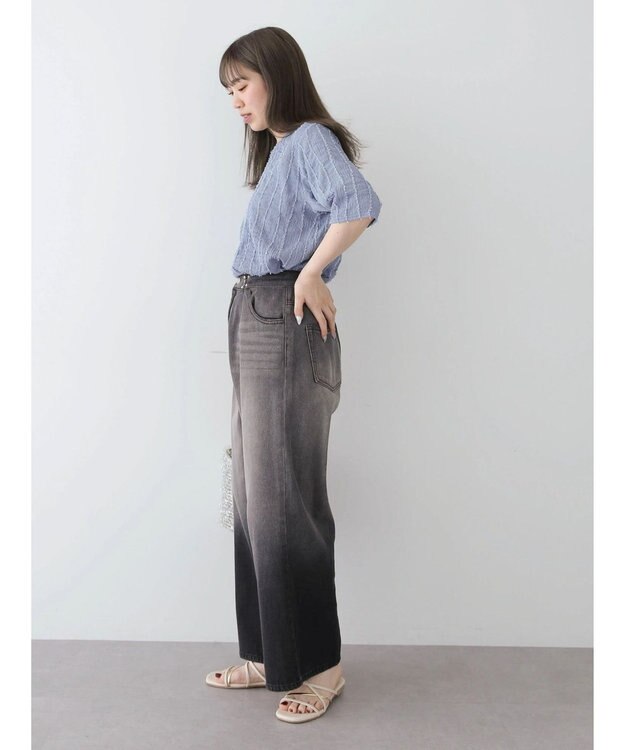 Green Parks ・ＥＬＥＮＣＡＲＥ　ＤＵＥ　ジャカードＴＥＥ Blue