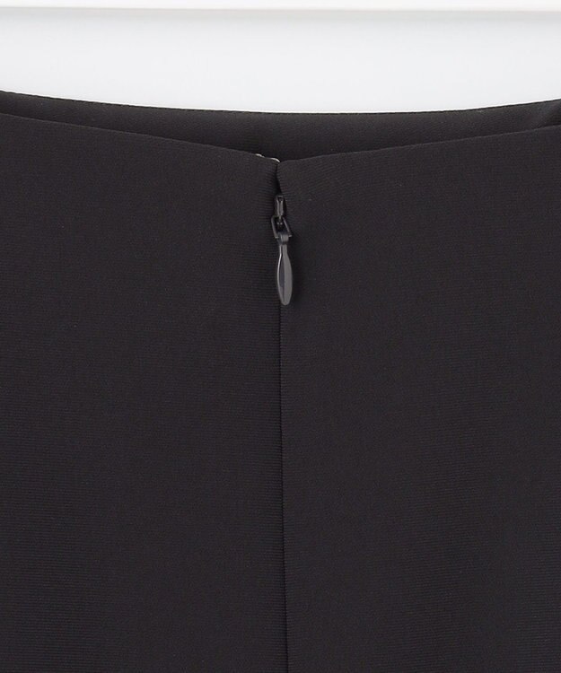 23区 トリアセダブルジョーゼット スカート ネイビー系