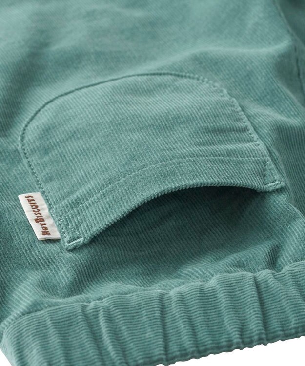 MIKI HOUSE HOT BISCUITS 【80-120cm】【NEW Color Series】コーデュロイ素材 パンツ アイスグリーン