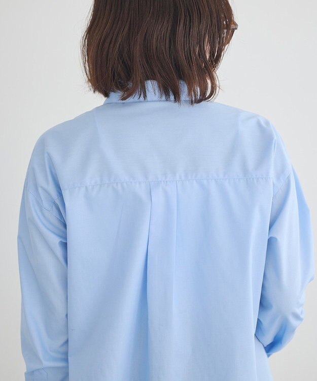 earth music&ecology スタンダードシャツ Blue