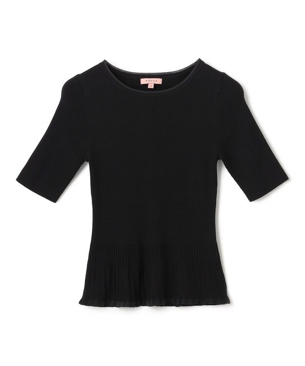 TOCCA 【洗える】RESONATE プルオーバー ブラック×ホワイト系