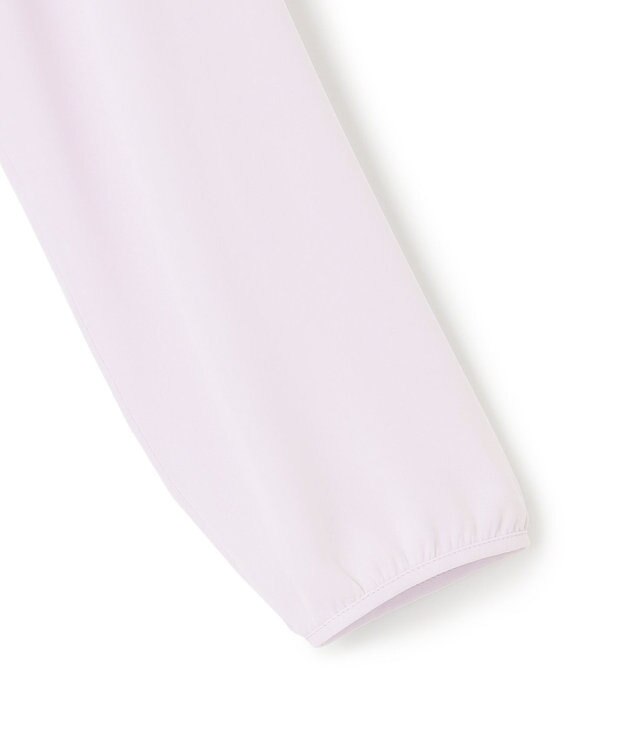 23区 【洗える】シルキーデシン ボールチェーン カットソー ライラック系