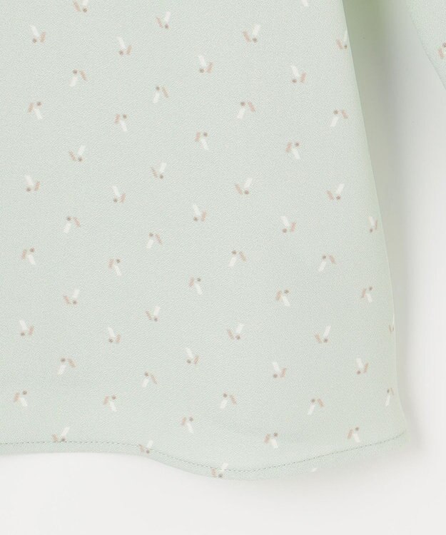 ANY SIS 【洗える】ボウタイ ブラウス ミント