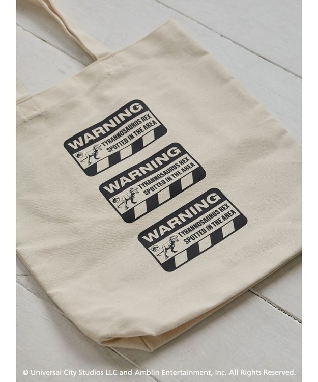 Green Parks ■ＪＵＲＡＳＳＩＣ　ＰＡＲＫ　ＷＡＲＮＩＮＧトート Ivory