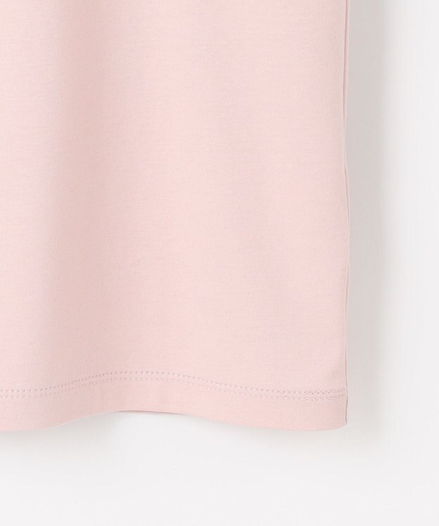 Feroux パフスリーブリボン Tシャツ ピンク系