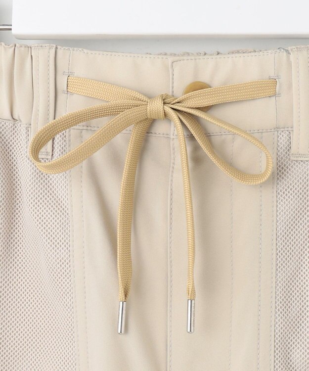 PW CIRCULUS 【WOMEN】ベンチレーション テーパードパンツ ゴルフウェア レディース ベージュ系