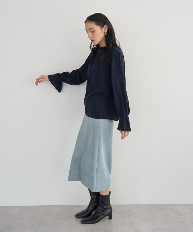 YECCA VECCA タックデザインブラウス Mint