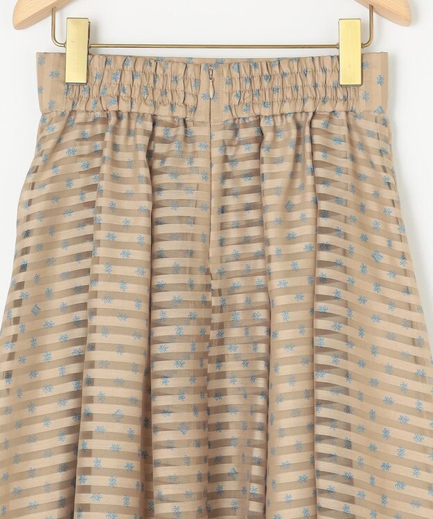 組曲 S 【セットアップ対応可】モノグラムプリントフレアスカート ベージュ系5