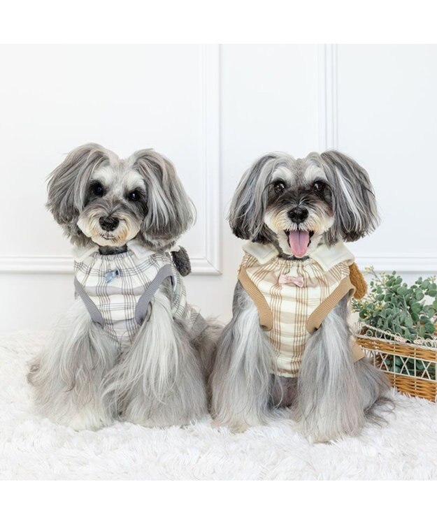 PET PARADISE スヌーピー  シブリングス トレーナー 《ブラウン》 小型犬 ライトブラウン