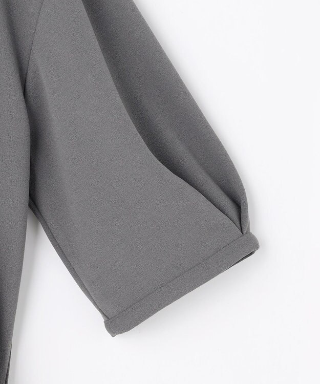 組曲 【先行予約・WEB限定】ジョーゼットジャージーIライン ワンピース グレー系