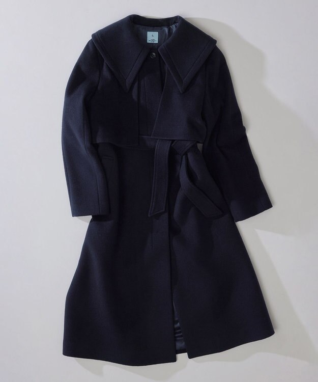 組曲 【WEB一部店舗限定】ライトビーバー トレンチライクコート ネイビー系