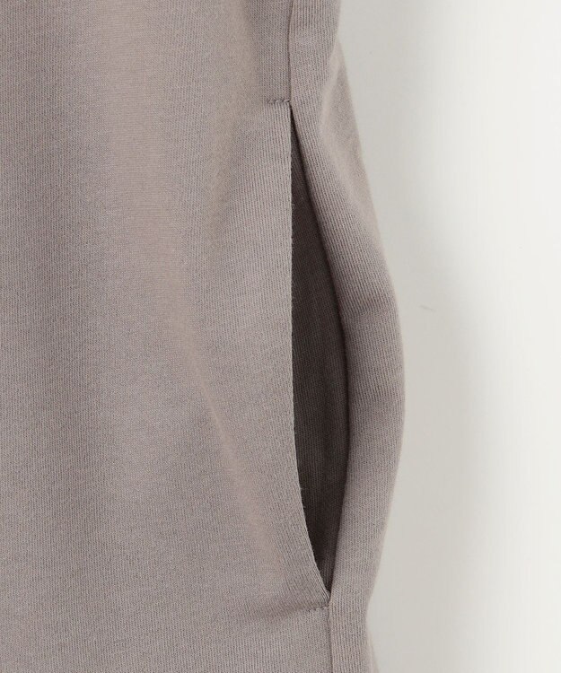 23区 【SLOW/一部店舗限定】コンパクトインレー フレンチスリーブ フーディー グレージュ