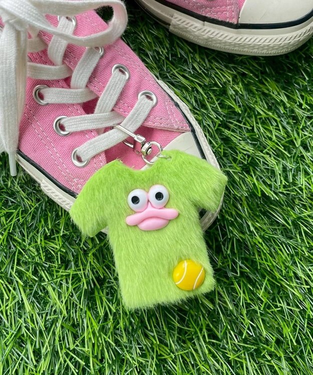 WEGO イケイケスポーツユニフォームモンスターぬいぐるみキーホルダー グリーン