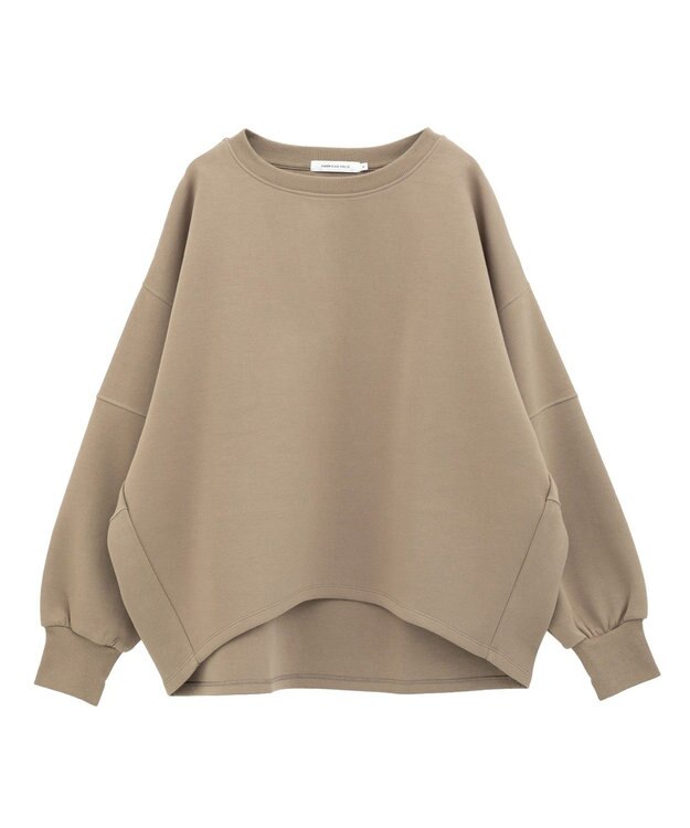 AMERICAN HOLIC 【WEB限定】袖タックコクーンポンチプルオーバー Mocha