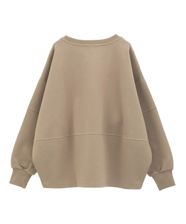 AMERICAN HOLIC 【WEB限定】袖タックコクーンポンチプルオーバー Mocha