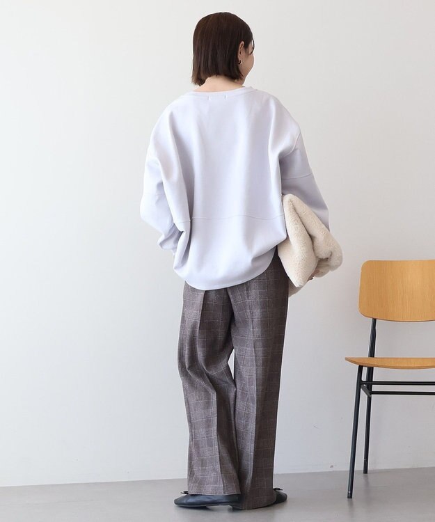 AMERICAN HOLIC 【WEB限定】袖タックコクーンポンチプルオーバー Light Gray