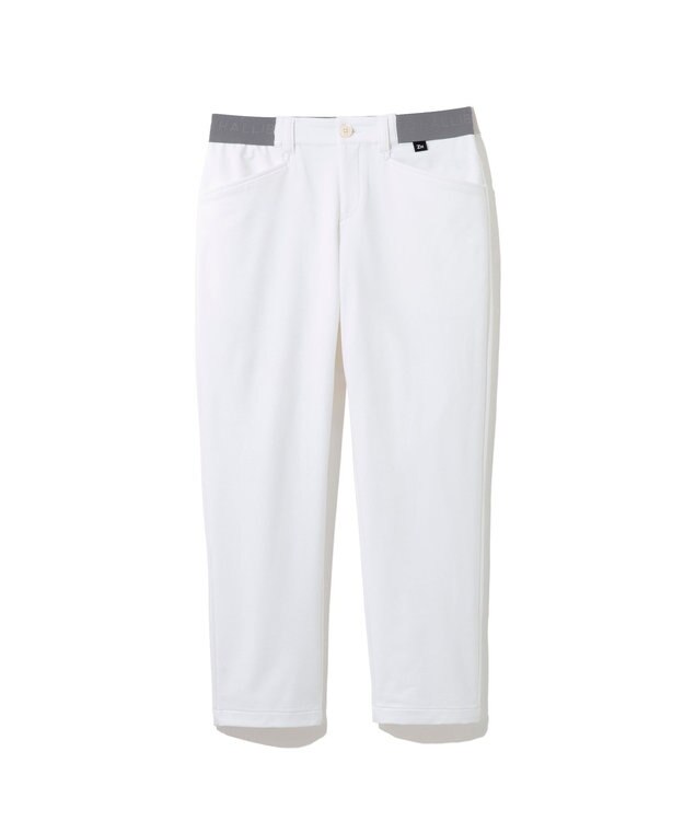 ZERO HALLIBURTON 【防透け加工】アンチシースルーパンツ 82750 洗濯可能 撥水 ストレッチ素材 ゴルフ ZHG-W11a ホワイト