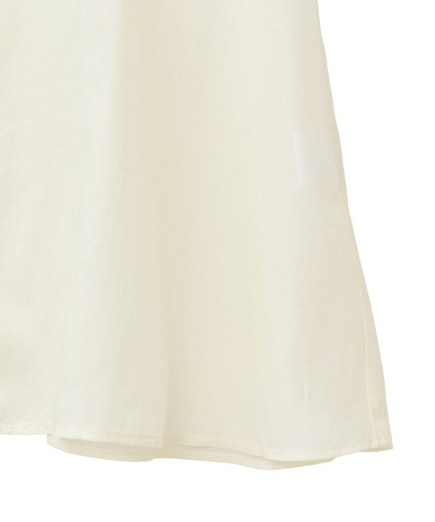 YECCA VECCA ラッフルVネックブラウス Black