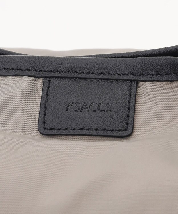 Y'SACCS シワナイロン2WAYトートバッグ Mサイズ グレー