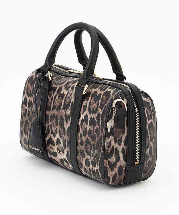 united bamboo ミニボストン ブラウン系5