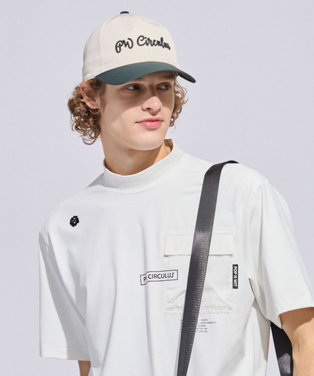 PW CIRCULUS 【UNISEX】３D刺繍ロゴキャップ ゴルフ