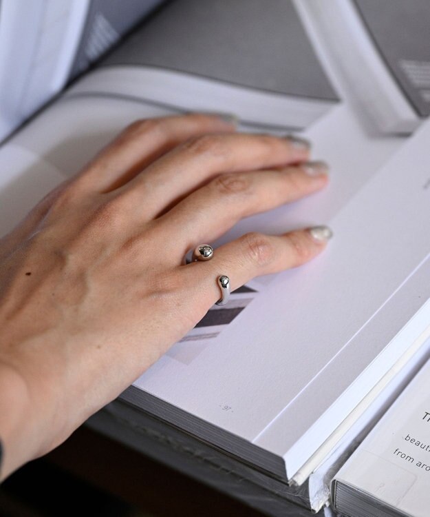 simoe Puku Ring 03  リング シルバー