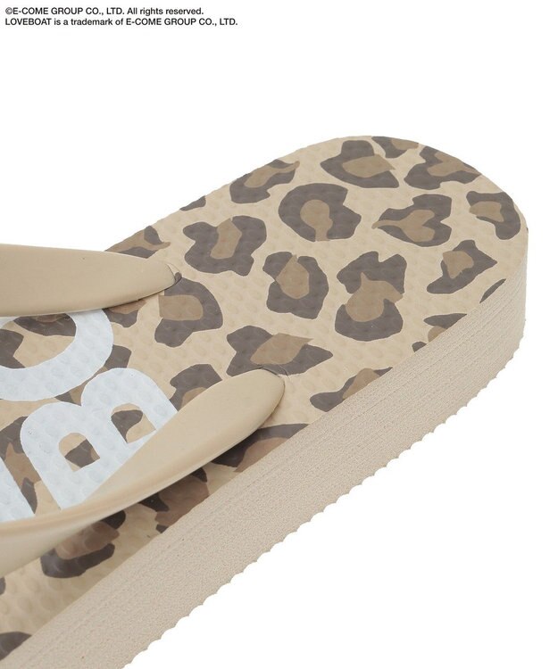 Green Parks ■ＬＯＶＥＢＯＡＴ　レオパードビーチサンダル Leopard