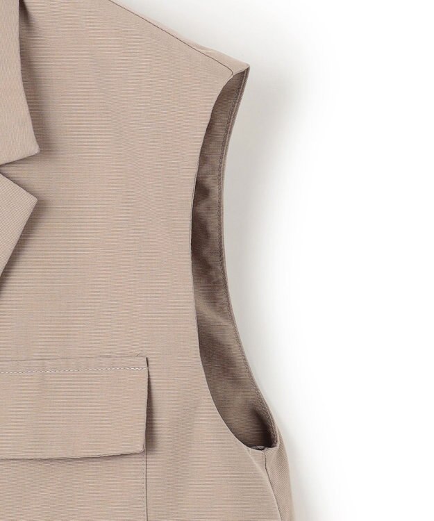 ICB 【一部カラーのみ接触冷感・洗える】UnleashLite ジレ クリームブラウン系