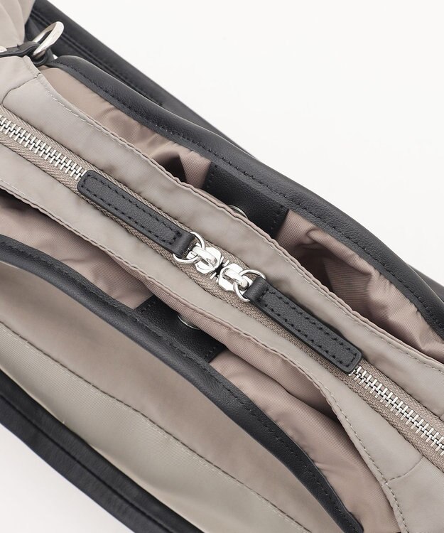 Y'SACCS シワナイロン2WAYトートバッグ Mサイズ グレー