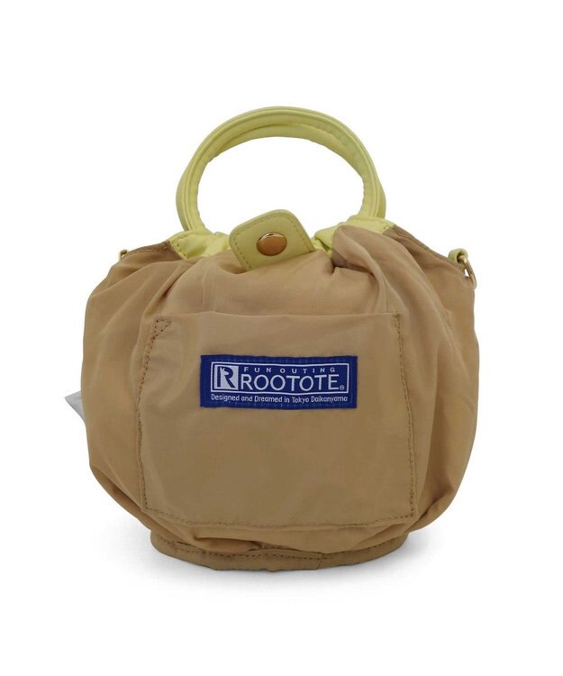 ROOTOTE 1254【合皮ギャザートート】LT.ベビールー.クランプリー-A 03：ルミイエロー