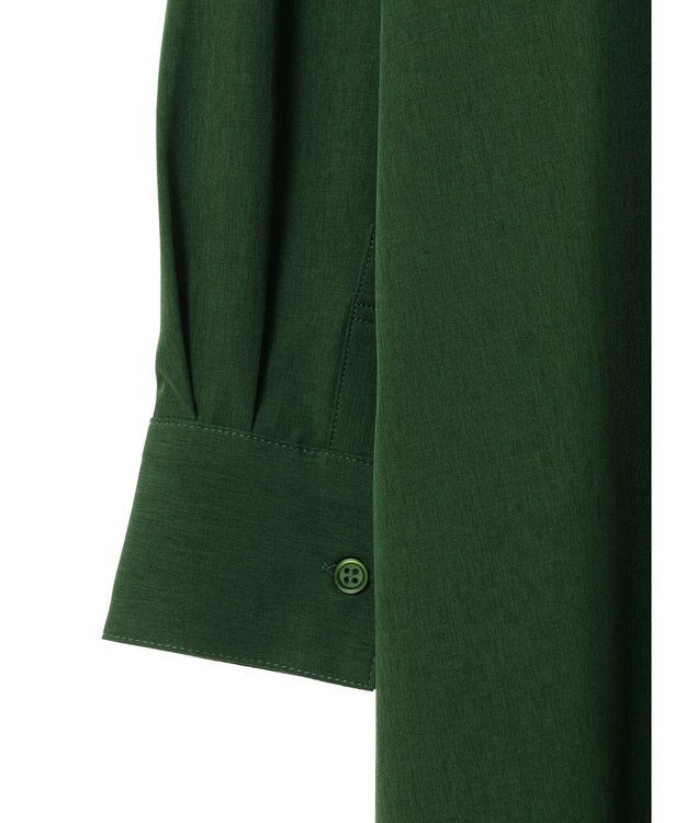 CRAFT STANDARD BOUTIQUE イージーケアタック入りワンピース Green