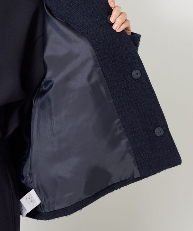 NAVE 【ReNAVE】ネップツイード ジャケット ネイビー系