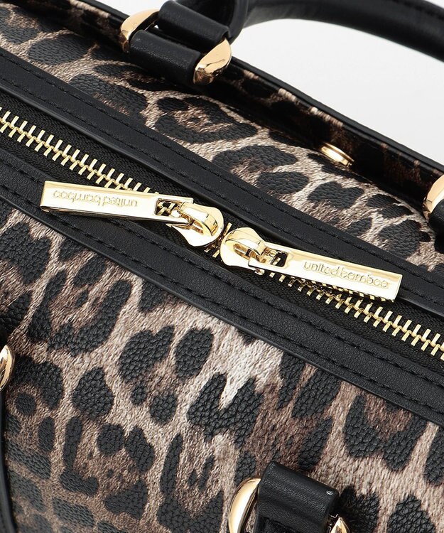 united bamboo ミニボストン ブラウン系5