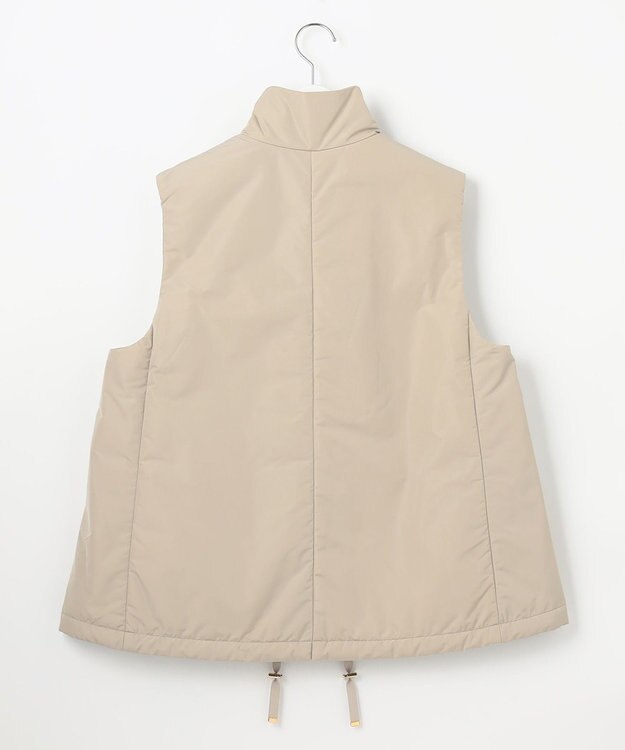 自由区 S 【洗える】パッファー ベスト ベージュ