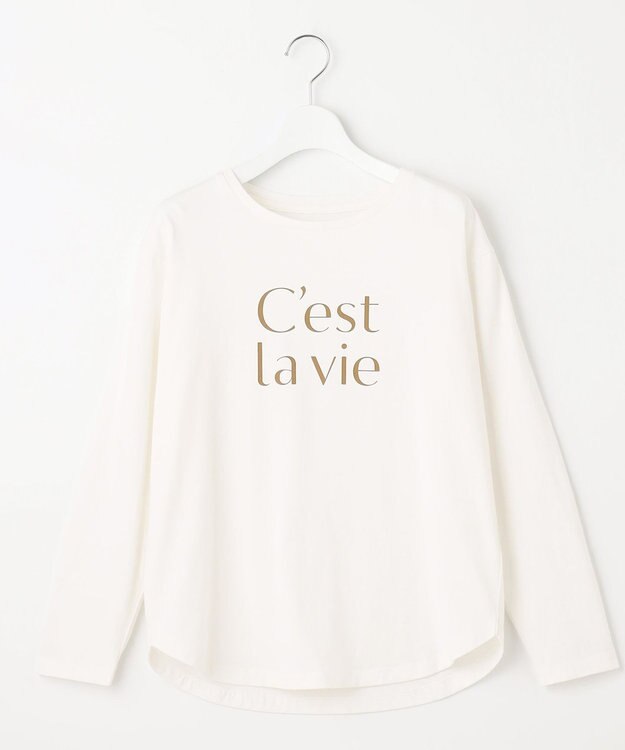 Feroux ロゴロング Tシャツ キャメル系