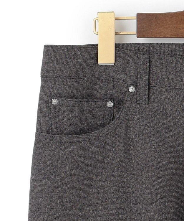J.PRESS MEN 【WEB・一部店舗限定】サージストレッチ 5ポケットパンツ グレー系