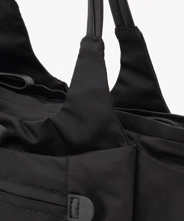 LA BAGAGERIE 【MONICA】ラウンド2WAYミニトートバッグ ブラック